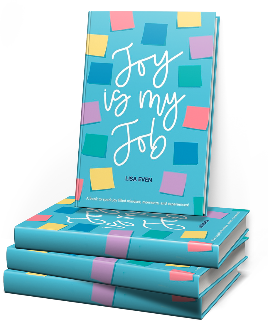 Book 1 a stack of Joy Is My Job books